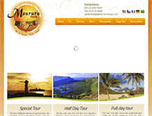Tablet Screenshot of maururutravel.com